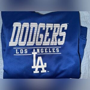Genuine Merchandise by Majestic LA Dodgers Gen 2 blue hoodie -size 14/16